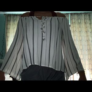 Faithfull The Brand Striped Blouse